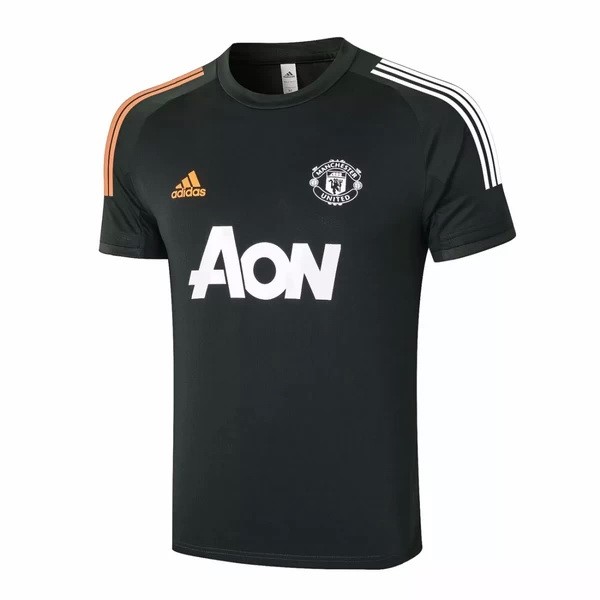 Entrenamiento Manchester United 2020 2021 Negro Blanco